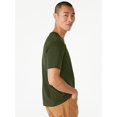thumbnail image 4 of Free Assembly Men’s Everyday Cotton Tee with Short Sleeves, Sizes S-3XL, 4 of 7