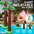thumbnail image 3 of Palmeras inflables Playbees, paquete de 2 unidades, diseño Luau Beach Decor, 3 of 8