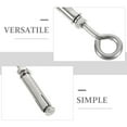 thumbnail image 4 of NICEXMAS Stainless Steel Concrete Anchor Eye Bolts, Heavy Duty Fasteners, 2 Pieces, and Resistant Hardware, 4 of 6