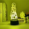 thumbnail image 1 of Luz nocturna LED 3D con tema Attack on Titan de Mikasa Ackerman, 1 of 1