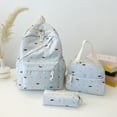 thumbnail image 5 of 3 in 1 Cute Mini dachshund Print Backpack Set, Lightweight Fabric Backpack with Lunch Handbag & Pencil Case, Casual Daily Backpack, 5 of 5