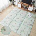 thumbnail image 2 of Rattan Mat Summer Japanese Tatami Rugs And Carpets For Home Living Room Folding Mat Bedroom Rug Stitching Rattan Crawl Carpet, 2 of 4
