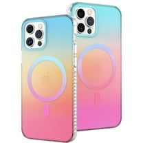 DUEDUE iPhone 12 Pro Max Case 6.7", Compatible with MagSafe, Magnetic Shockproof Case for iPhone 12 Pro Max