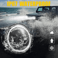 thumbnail image 2 of Faros Delanteros Led H4 Halo De Ángel P/wrangler Jeep Vocho Negro, 2 of 4