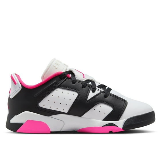 Little Kid's Jordan 6 Retro Low Black/Fierce Pink-White (DV3528 061) - 10.5