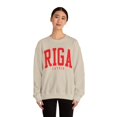 thumbnail image 4 of Riga Latvia Sweatshirt Gifts Crew Neck Shirt Long Sleeve Unisex, 4 of 7