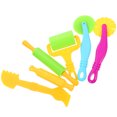 thumbnail image 4 of 6 Pcs Outils de Pâte Roulante Outils en Argile Faits à la Main Jouets en Argile Colorée Moules en Argile Diy Outils de Pâte, 4 of 8