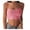Pink, variant on Gkeoshab Womens Blouses Summer Crop Top Tank Trendy Solid Sleeveless Milk Fiber Strapless Top Suitable for Daily Outfits & Summer Beach Blue L