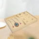 thumbnail image 4 of Caja organizadora apilable de arpillera Hugo con soporte para exhibición dual, 4 of 7
