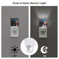 thumbnail image 2 of KLL Twilight Canal Reflection for Night Lights,Auto Sensor Night Lamp Plug in Night Light with Dusk-to-Dawn Light Sensor LED Nightlightfor Adults & Kids Room/Bedroom/Hallway, 2 of 7
