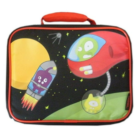 Thermos Spaceship Rocket Soft Lunch Box Insulated Alien Lunch Bag Lunchbox (Best Bottle Rocket Design For Time)