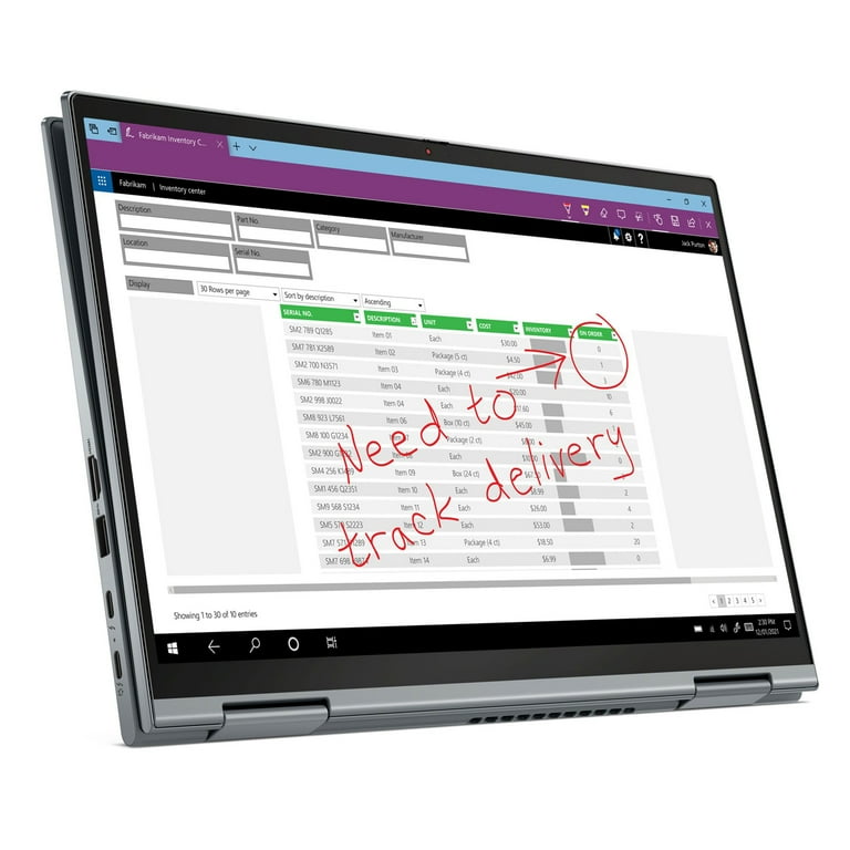 Lenovo Thinkpad X1 Yoga Gen 4 2-in-1 Business Laptop 14