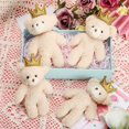 thumbnail image 5 of 18 Pieces Mini Bear Toy 4.7 Inch Stuffed Jointed Bear Doll for Ages 6+ - Crown Style, 5 of 5
