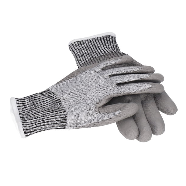 Guantes De Trabajo Antideslizantes Recubiertos De PU Resistentes A Cortes Con Diseño Transpirable Para Mantenimiento Electrónico Operación CNC Almacenamiento Logística