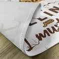 thumbnail image 5 of Ambesonne Adventure Place Mats Set of 4, Call of the Mountains, Standard Size, Brown Pale Coffee White, 5 of 6
