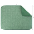 thumbnail image 3 of Mainstays Microfiber Dish Drying Mat Green, 3 of 7