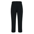 thumbnail image 4 of Htigea Jeans for Men Slim Fit Stretch Fashion Trend Men's Micro Elastic Slim Tie Elastic Small Straight Leg Black,XL, 4 of 5