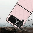 thumbnail image 3 of Dteck Case for Samsung Galaxy Z Flip 3 (6.7" 2022 Relese), PU Leather Case Luxury Diamond Pattern Shockproof Anti-drop Anti-strip Fashion Case for Girls & Women For Samsung Galaxy Z Flip 3, Pink, 3 of 10