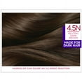 thumbnail image 2 of L'Oreal Paris Excellence Créme Permanent Triple Protection Hair Color, 4.5N Dark Neutral Brown, 1 kit, 2 of 2