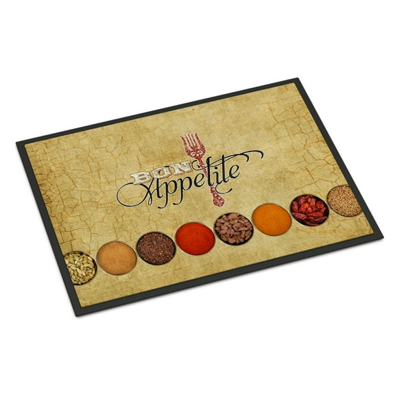 Bon Appetite and Spices Doormat 18x27