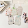 thumbnail image 5 of INS Star 3 Inch Kpop Photocard Holder Pvc Kawaii Clear Photo Card Holder Bag Pendant School Stationery Id Card Holder, 5 of 9
