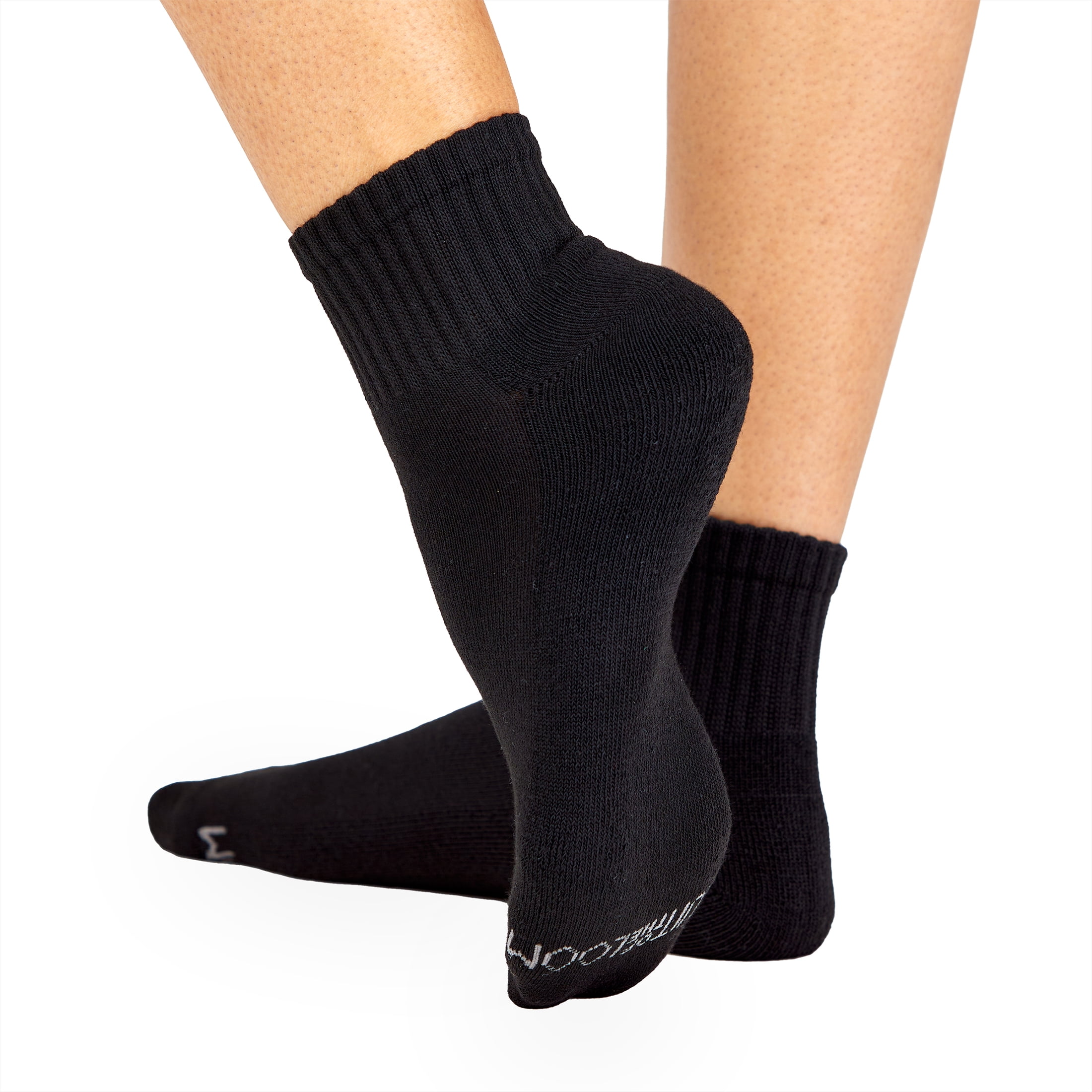 Fruit of the Loom All Day Comfort Women's Socks, Sizes 4-12, 6-Pack