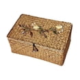 thumbnail image 3 of Cesta de almacenamiento, contenedor portátil hecho a mano, organizador de contenedores, caja de regalo vacía para sala de estar, oficina, baño, juguet M, 3 of 8