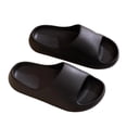 thumbnail image 3 of Bixock Toddler Girls Sandals Summer Solid Color Thick Sole Use Slide Style Non Indoor Bathroom Toddler Sandals Unisex Casual Shoes, 3 of 5