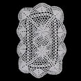 thumbnail image 3 of 2x White Lace Hand Crochet Doilies Doily Decorative Table Mat, 3 of 10