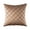 Brown, variant on Phantoscope Velvet Pleated Checker Decorative Throw Pillows with Inserts, 18 x 18 Inch, Navy Blue, Soft Square Accent Cushions for Sofa Couch Bed, Set of 2