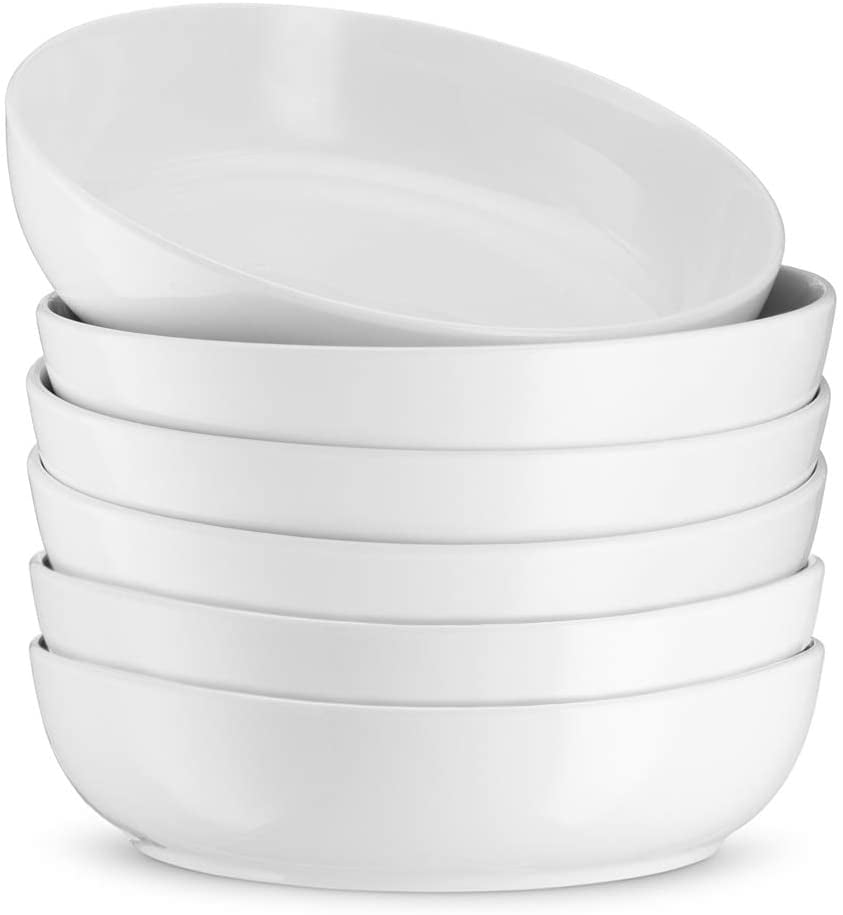 Set of 6 Cereal Similarcolour 22 OZ for Salad Soup Sweejar Ceramic Pasta Bowls Set 