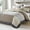 Brown & Beige & Gray (Patchwork), variant on Bedduvit Queen Size Quilt Set - 100% Cotton Blue Gray Floral Real-Patchwork Plaid Striped Farmhouse Bedspread for Queen Bed, Reversible Lightweight Spring/Winter Comforter Bedding Set, 3-Piece 98"x90"