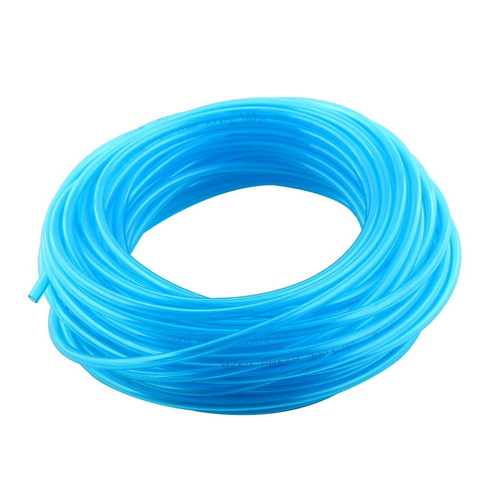 Aquarium Fish Tank PU Oxygen Air Tube Pipe Hose Tube Blue 20m Length