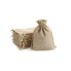 thumbnail image 1 of 50pz Bolsas Costales Yute Con Cordón Dulceros Regalo 10×14cm marrón, 1 of 4