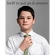 thumbnail image 5 of Corbata lisa roja con clip para niños Umo Lorenzo, 5 of 8