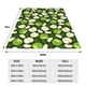 thumbnail image 3 of Fotbe Green Fruit Manta de Franela Acolchonada con Estampado, Súper Suave y Esponjosa, Extra Grande para Sofá, Cama, Uso Todo el Año-50"x40", 3 of 7