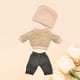 thumbnail image 1 of Conjunto de Ropa para Muñecas de Peluche de 16 cm Hugo 3 Piezas con Capucha Sombrero Pantalones Accesorios, 1 of 10