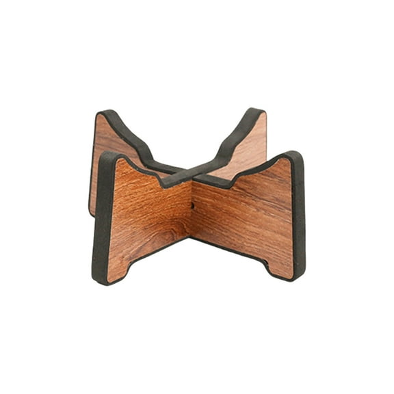 YongCo Practical Handpan Display Rack Easy Assembly Secure Drum Support Wood Texture