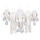 thumbnail image 1 of Decoración colgante bohemia Ticfox para mesita de noche atrapasueños luna y estrella decoración de pared multicolor, 1 of 9