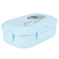 thumbnail image 1 of Lunch Box, Insulated Stainless Steel Snack Box Bento Container, For Adults Kids School Office Blue, 1 of 8