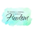 thumbnail image 2 of Quotes & Sayings Wall Decals for Family Living Room - Animal Rights Horse DIY & Creativity Boy Girl Bedroom Wall Sticker - Size: 30 In x 18 In, 2 of 5