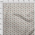 thumbnail image 3 of oneOone Rayon White Fabric Birds Rooster Sewing Material Print Fabric By The Yard 56 Inch Wide, 3 of 5