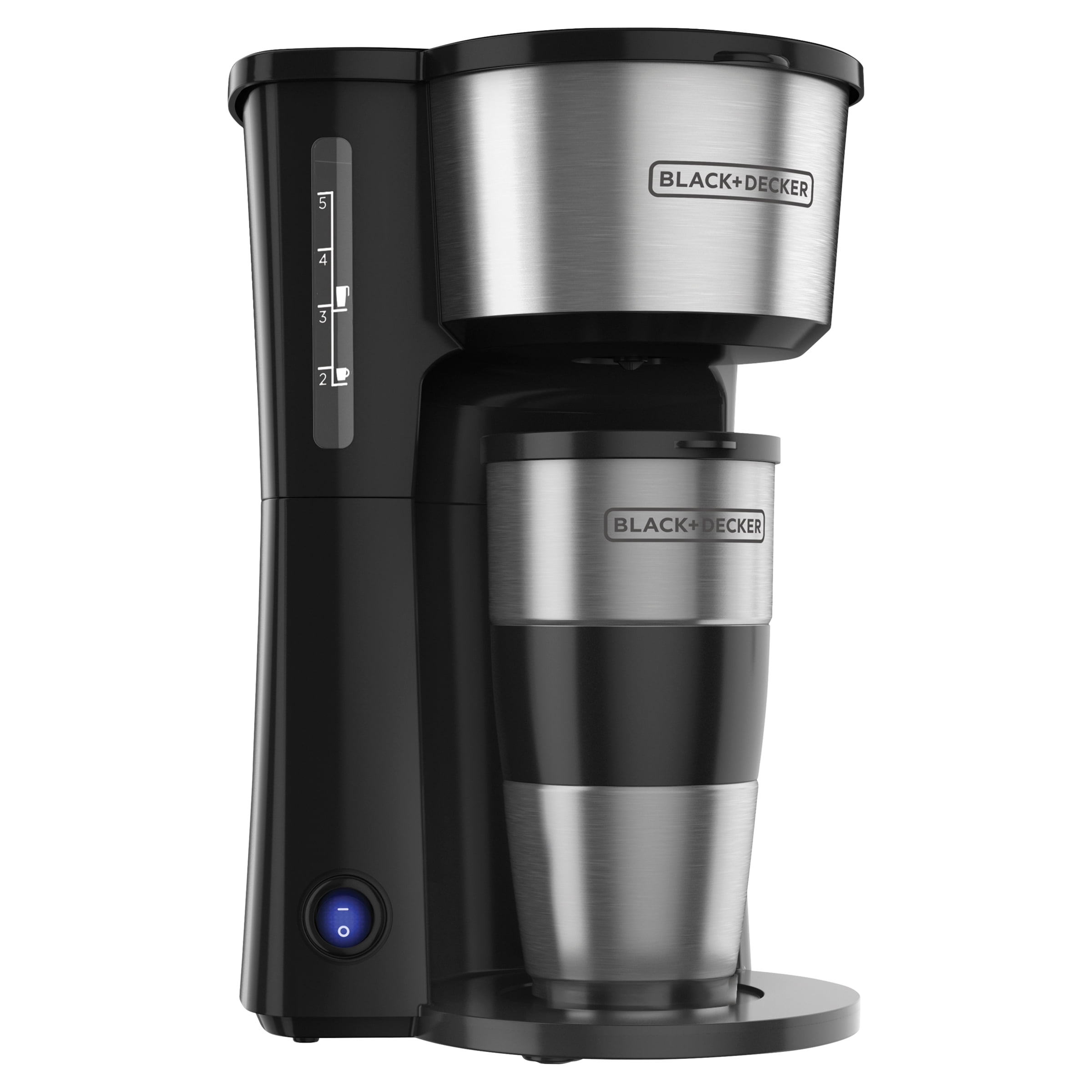 BLACK+DECKER Stainless Steel 4-Cup Drip Coffee Maker