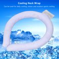thumbnail image 4 of Refroidisseur de Cou, Tube de Refroidissement de Cou 28 Degrés Centigrade Portable Réutilisable pour Utilisation Estivale Anneau de Refroidissement de Cou Anneau de Glace Réutilisable pour Femmes Hommes, 4 of 7