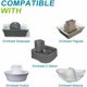 thumbnail image 5 of Filtros de carbón de repuesto para fuentes PetSafe Drinkwell Avalon, Pagode, 2 galones, Sedona y Seascape, paquete de 8 filtros para fuentes, 5 of 5
