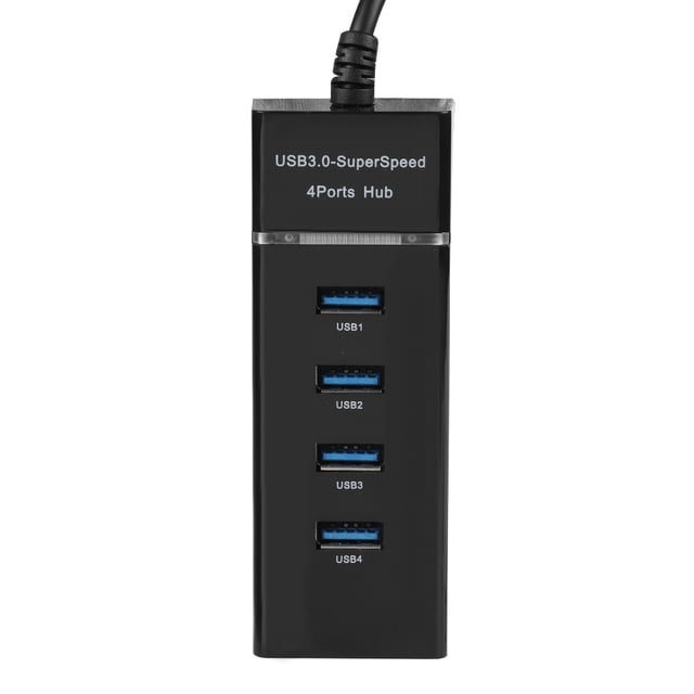 Estación De Muelle De Carga HUB USB3.0 De 4 Puertos, Carga De 5Gbps
