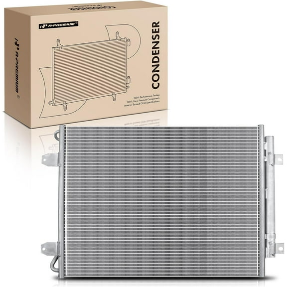 A-Premium Air Conditioning A/C Condenser Compatible with Volkswagen Passat 2012-2019, CC 2013-2017