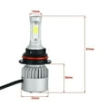 thumbnail image 4 of 3-Side White 9004 Led High Low Beam 6000K Headlight Bulbs, 4 of 10