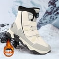 thumbnail image 2 of Men'S High-Top Winter Snow Boots with Thick Rubber Sole & Warm - All-Season Hiking Boots with Hook-and-Loop Closure, Color Options, 2 of 9