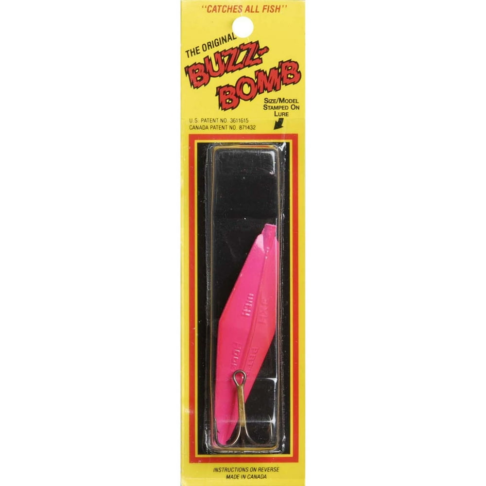 Buzz Bomb Sonic Lure Lure 3" Extra Heavy HotPink BB3XHHTPNK